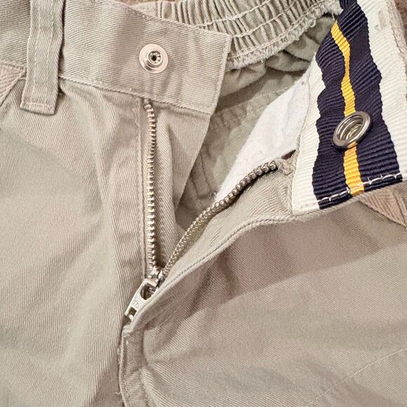 Ralph Lauren Infant Khaki Utility Pants with Snap Buttons Preppy Size S (3–6M) - Picture 3 of 4